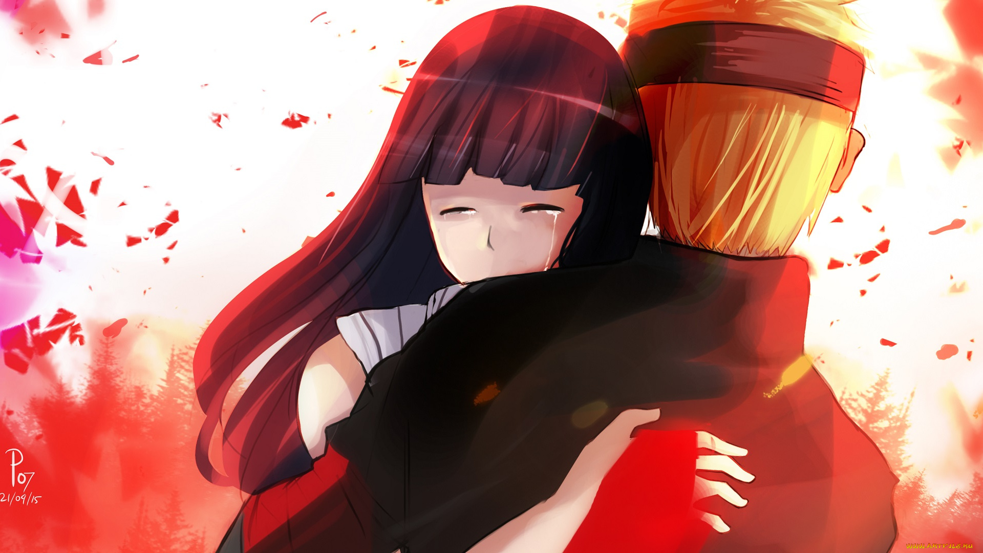 аниме, naruto, пара