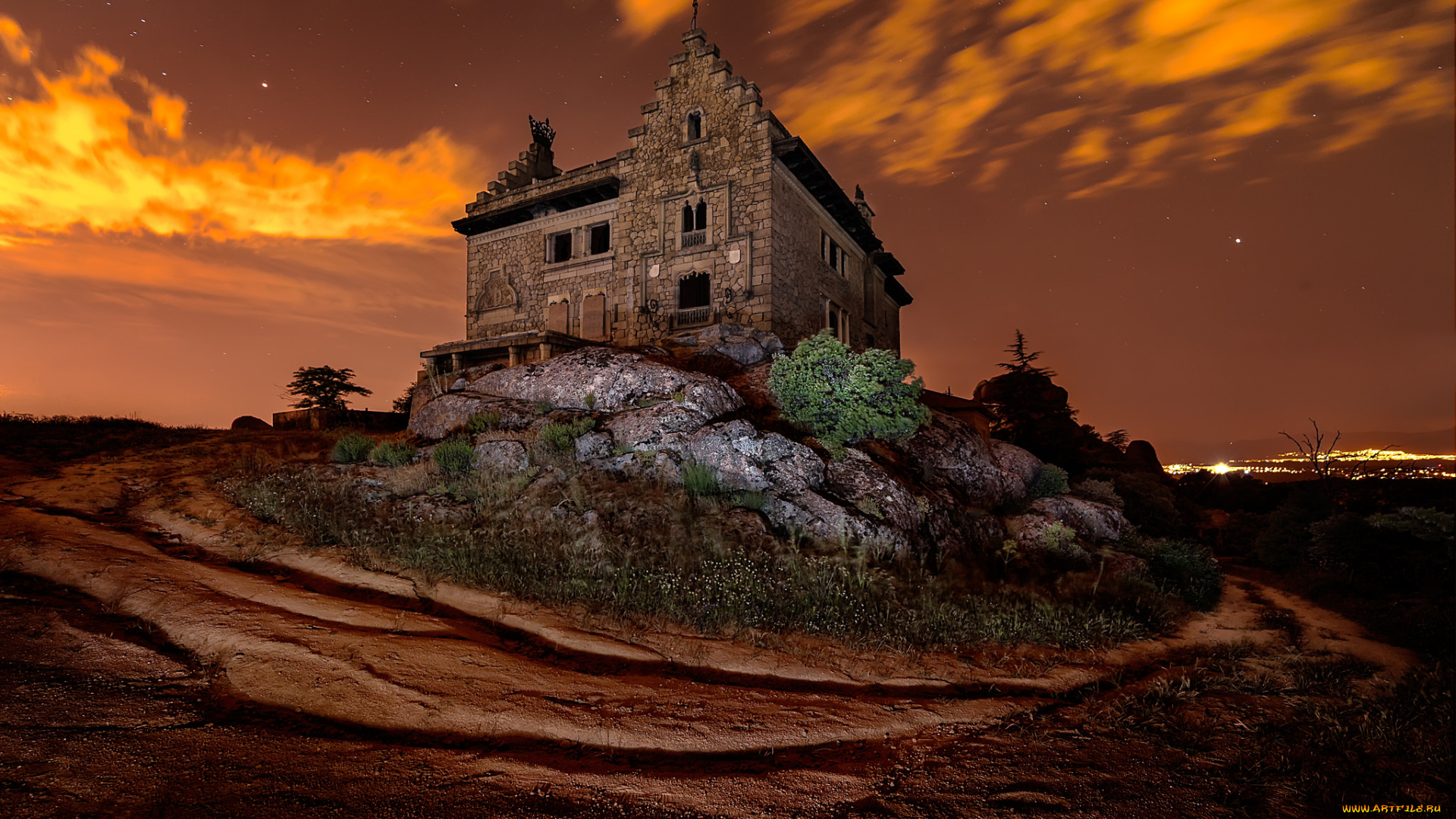 canto, el, pico, города, -, здания, , дома, простор