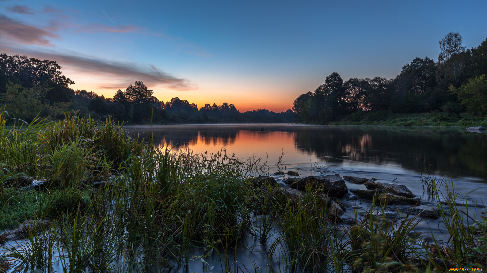 природа, реки, озера, простор