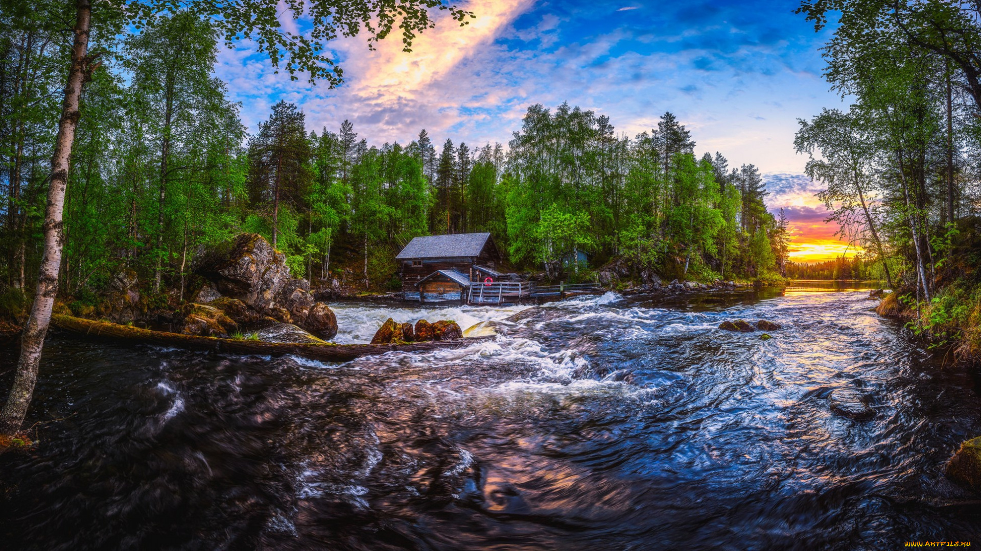 природа, реки, озера, простор