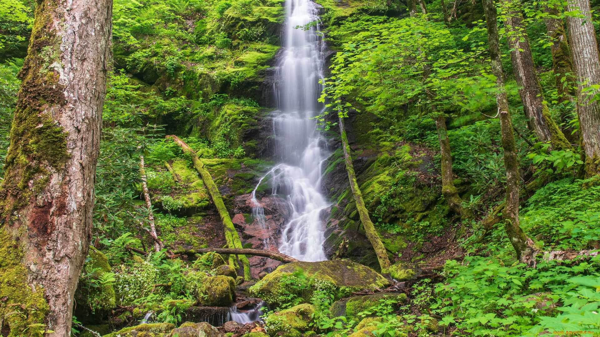 природа, водопады, простор