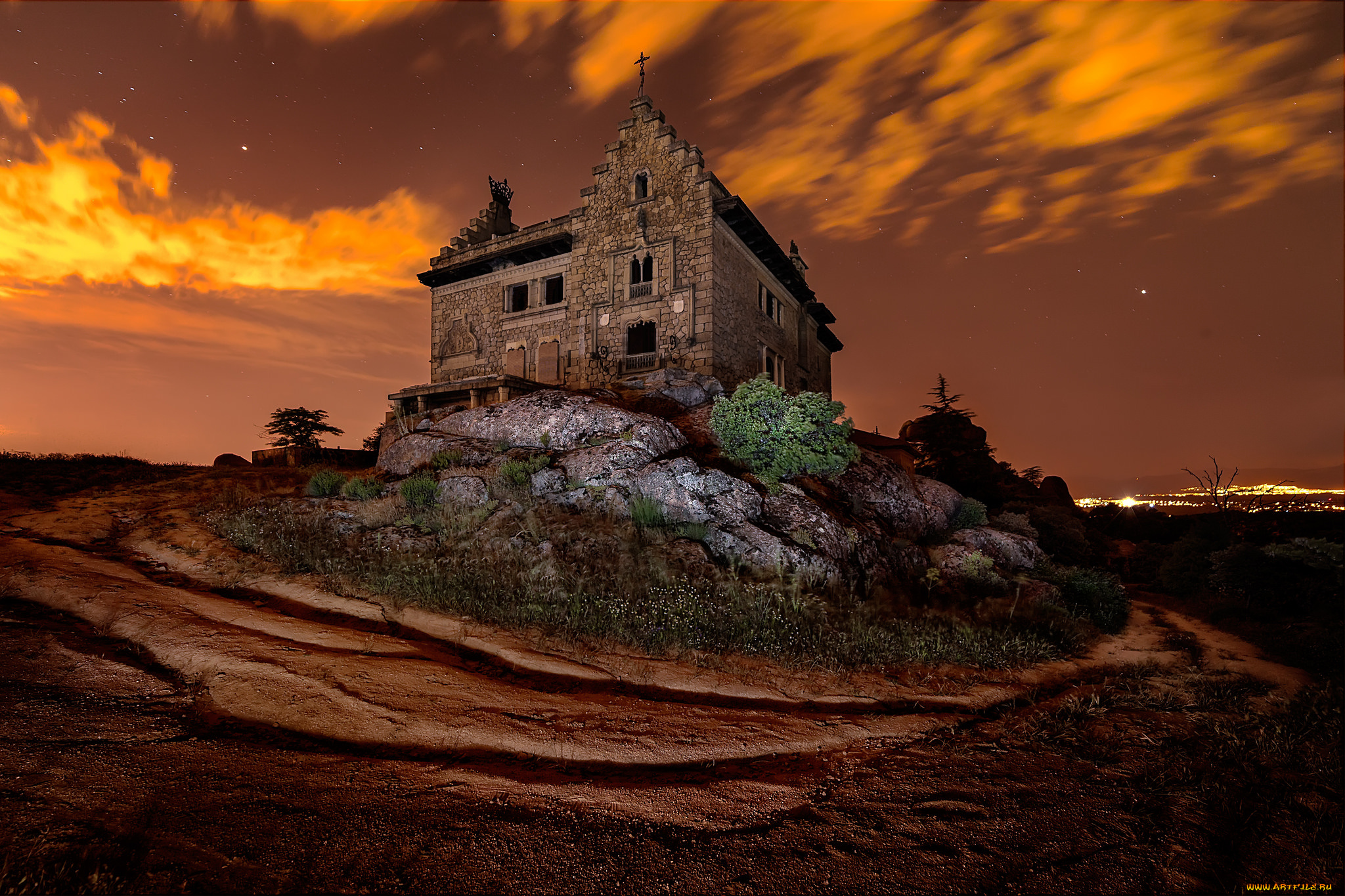 canto, el, pico, города, -, здания, , дома, простор