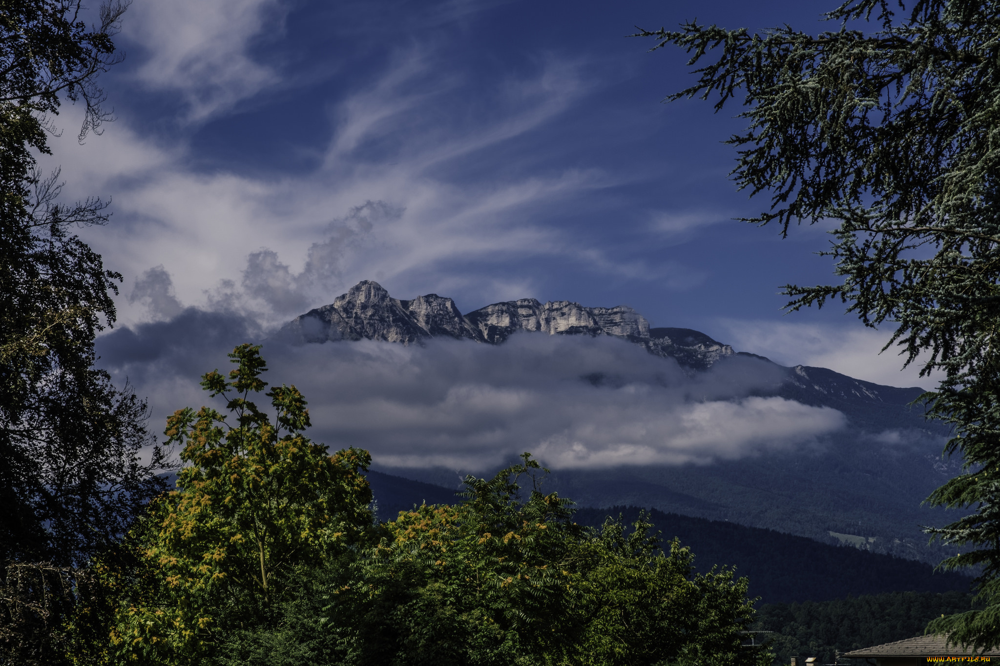 природа, горы, простор