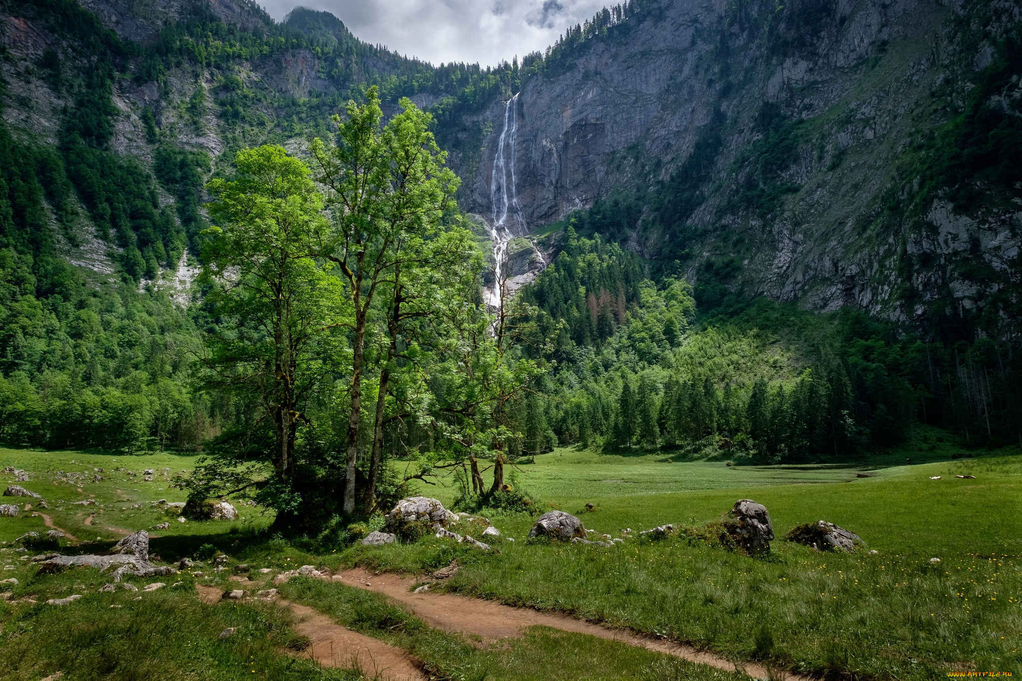 природа, горы, простор