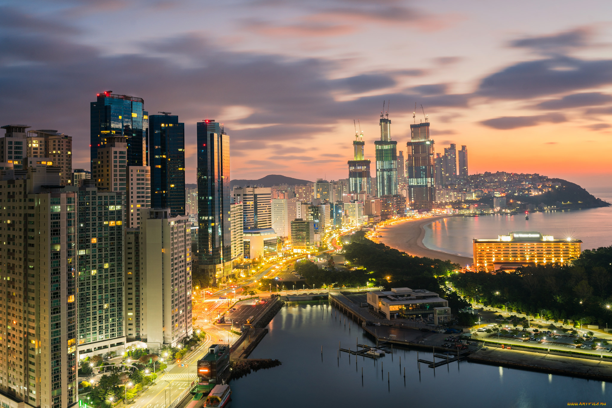 busan, city, , south, korea, города, -, панорамы, простор