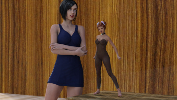 Картинка 3д+графика фантазия+ fantasy фон взгляд девушка