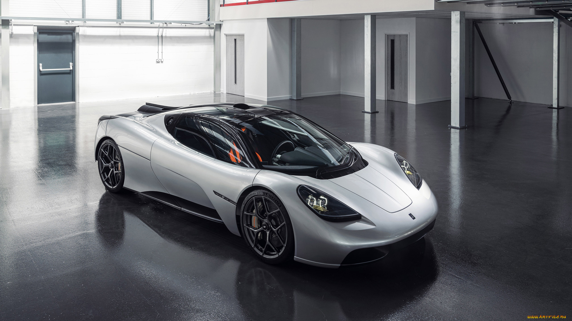 2022, gordon, murray, t50, автомобили, mclaren, 2022, 4k, экстерьер, вид, спереди, гиперкар, роскошный, суперкар, новый