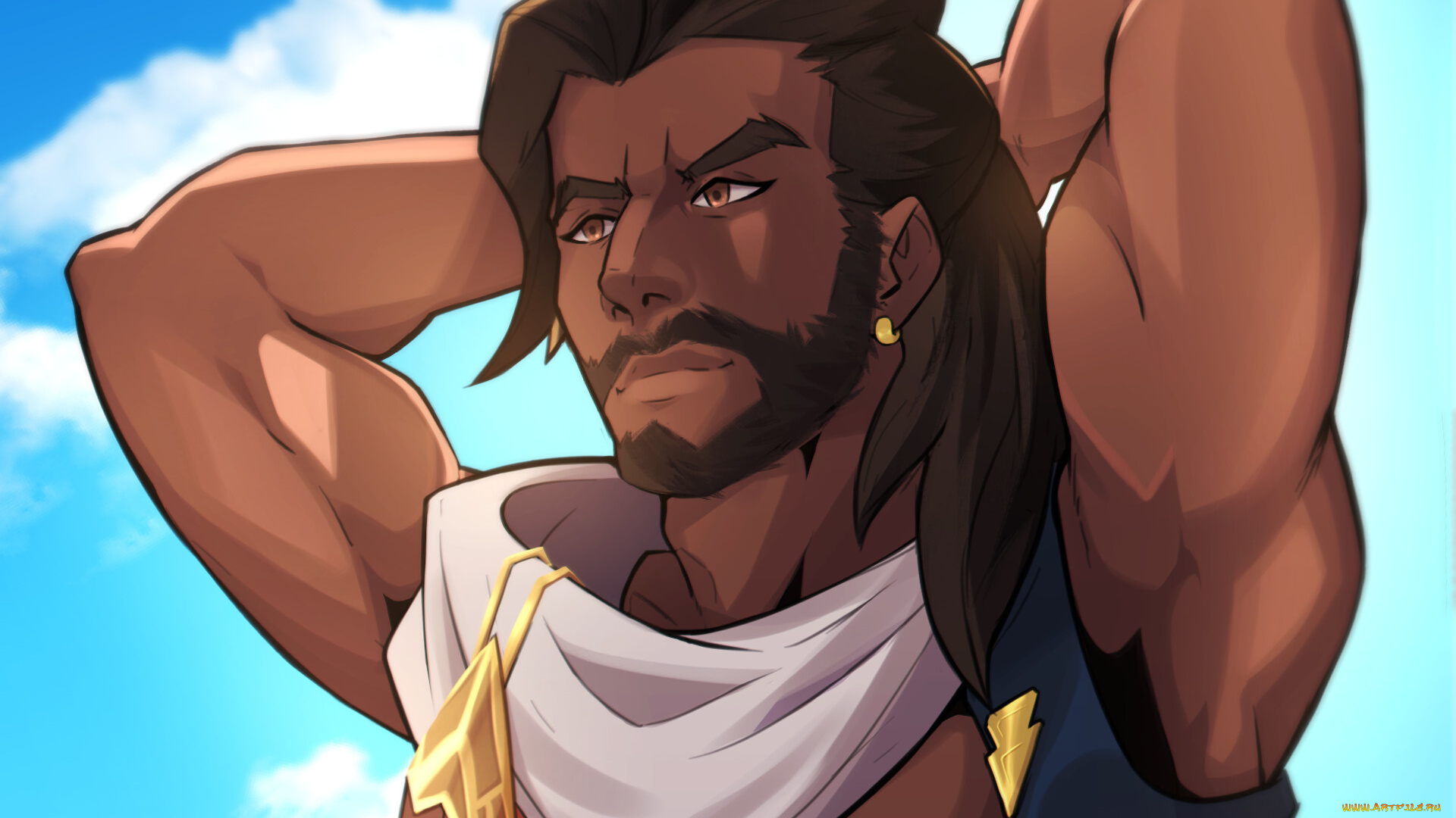 видео, игры, league, of, legends, league, of, legends, akshan