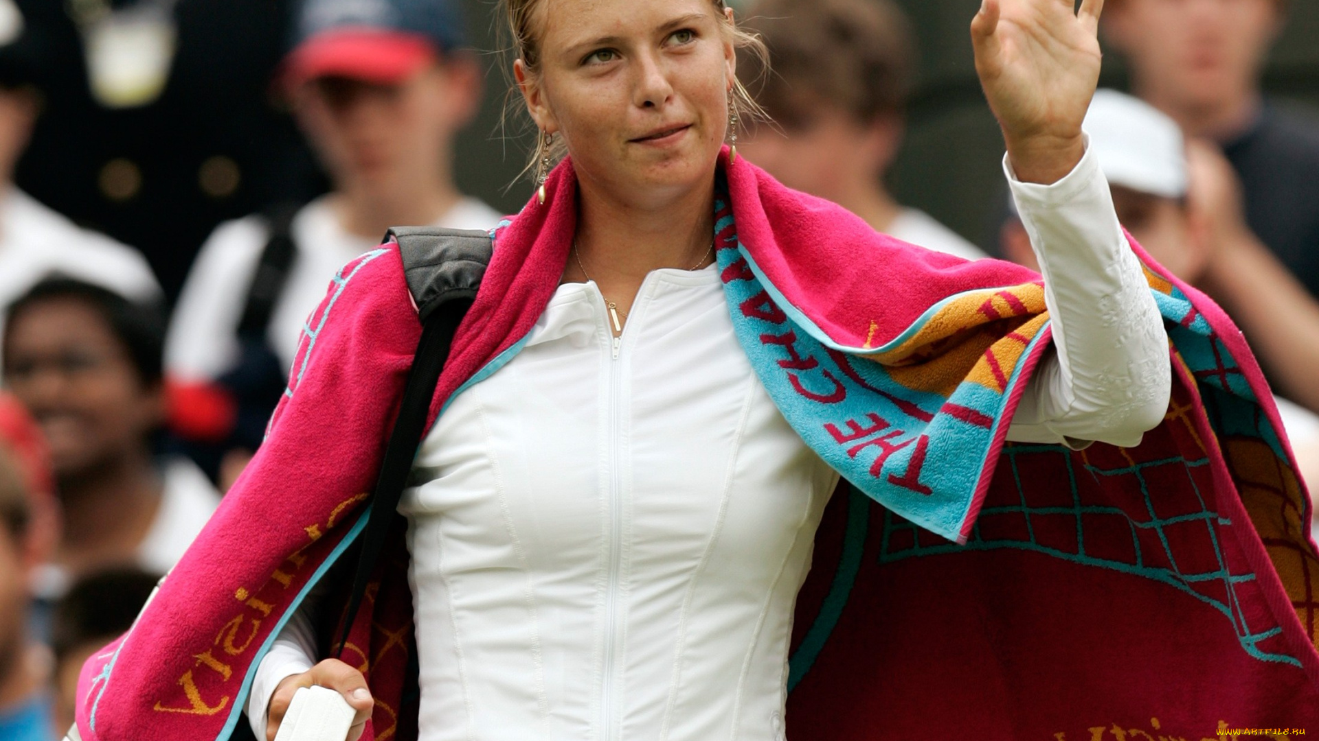 девушки, мария, шарапова, теннисистка, полотенце, люди