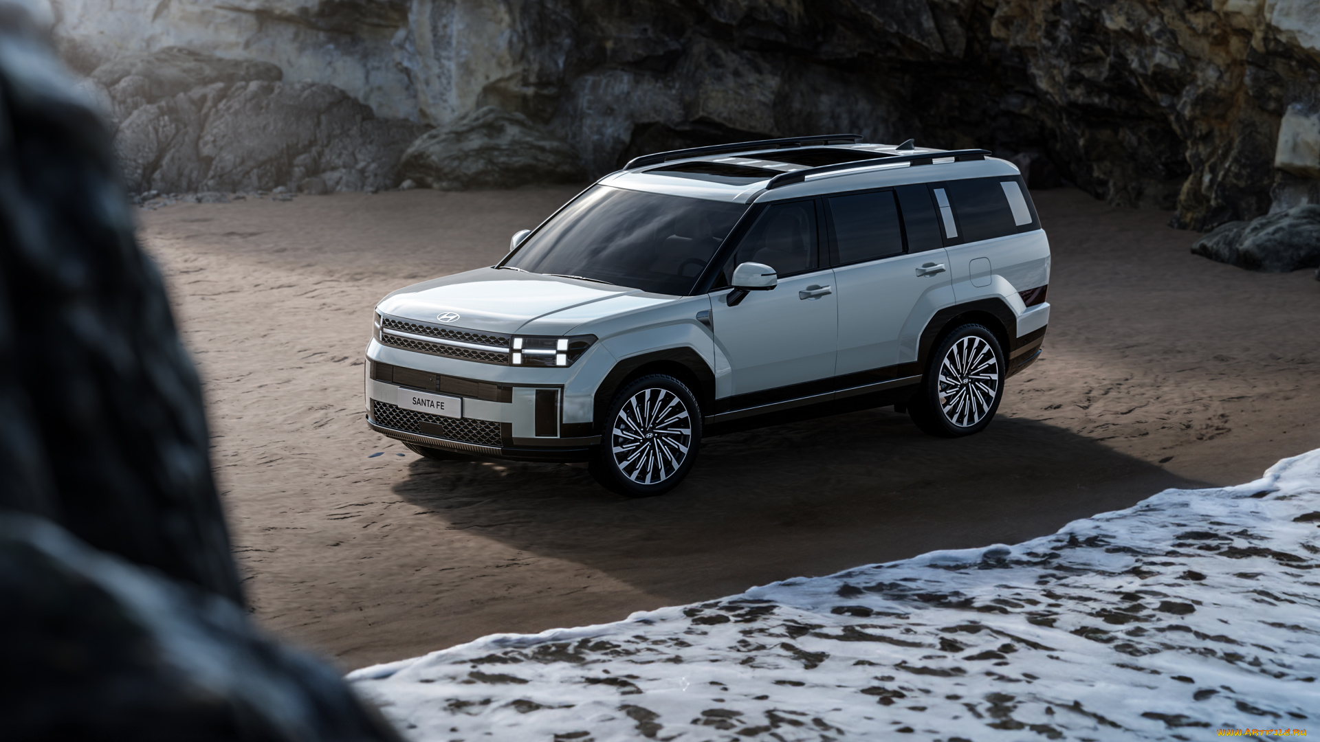 hyundai, santa, fe, 2024, автомобили, hyundai, santa, fe, семейный, новинки, авто, санта, фе