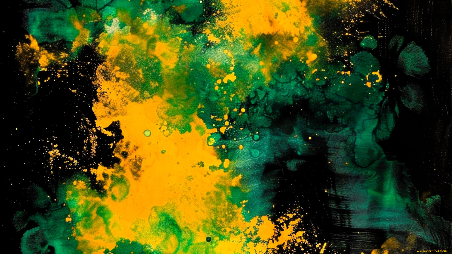 рисованное, абстракция