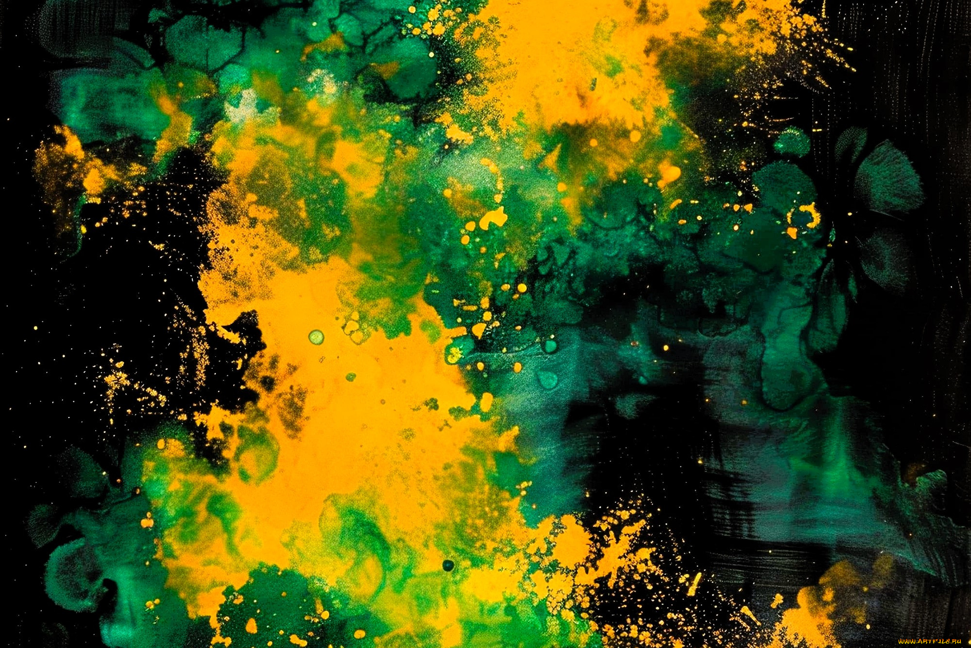 рисованное, абстракция