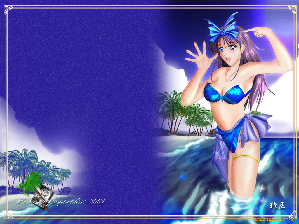 аниме, miss, surfersparadise