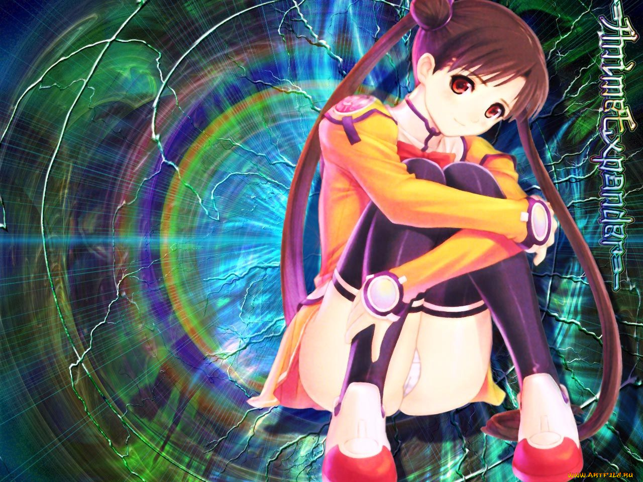 аниме, stellvia, of, the, universe