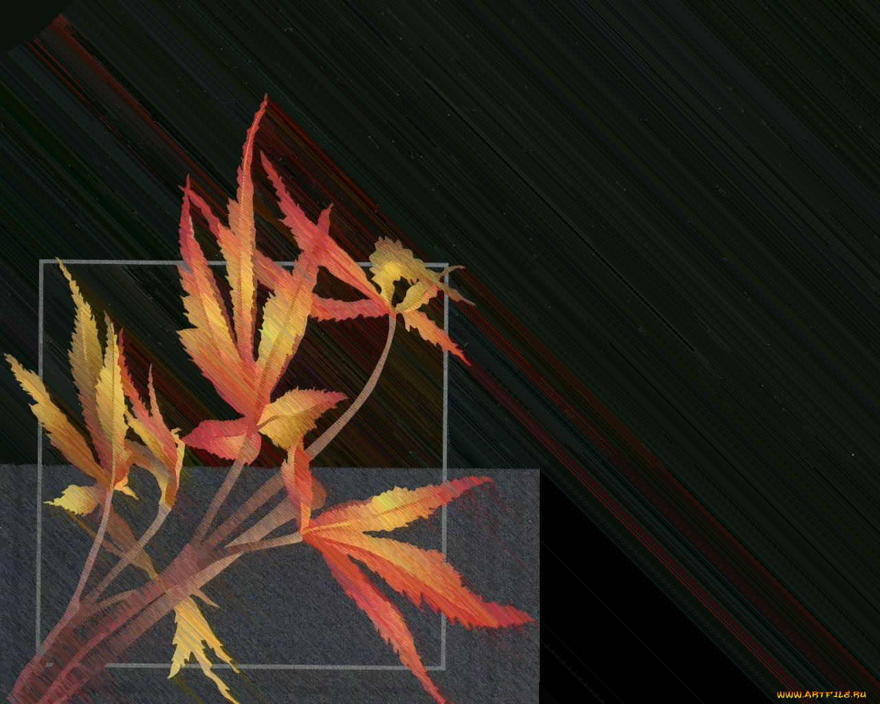 рисованные, природа