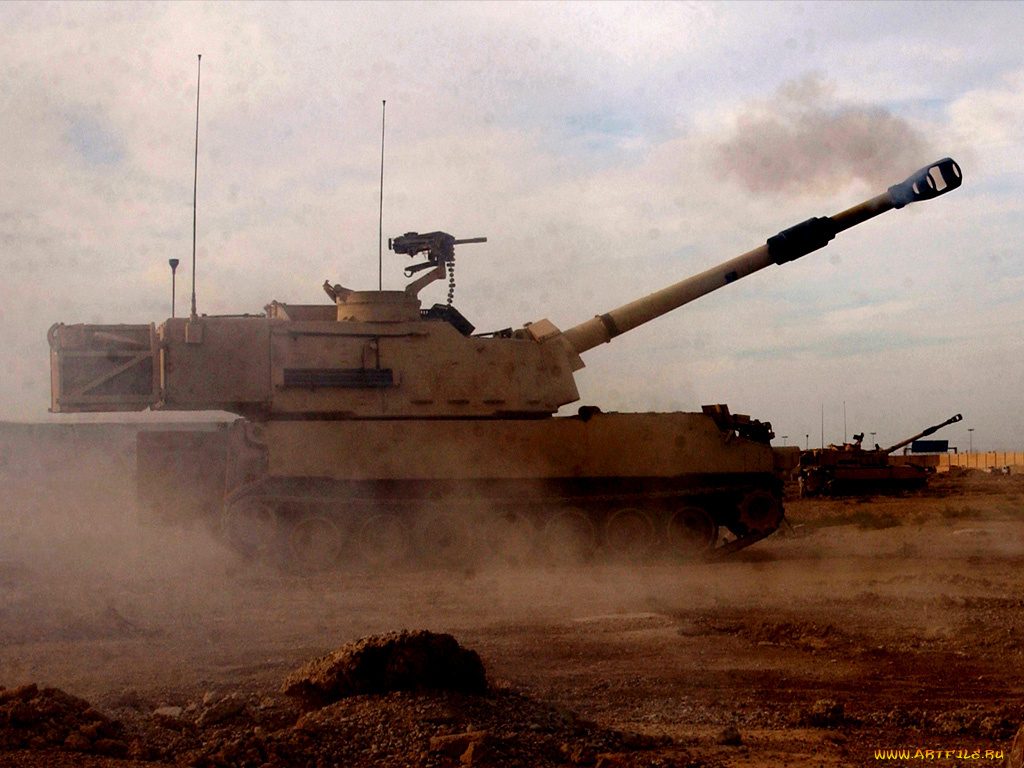 109, техника, военная, гусеничная, бронетехника, сау, м109а6, палладин