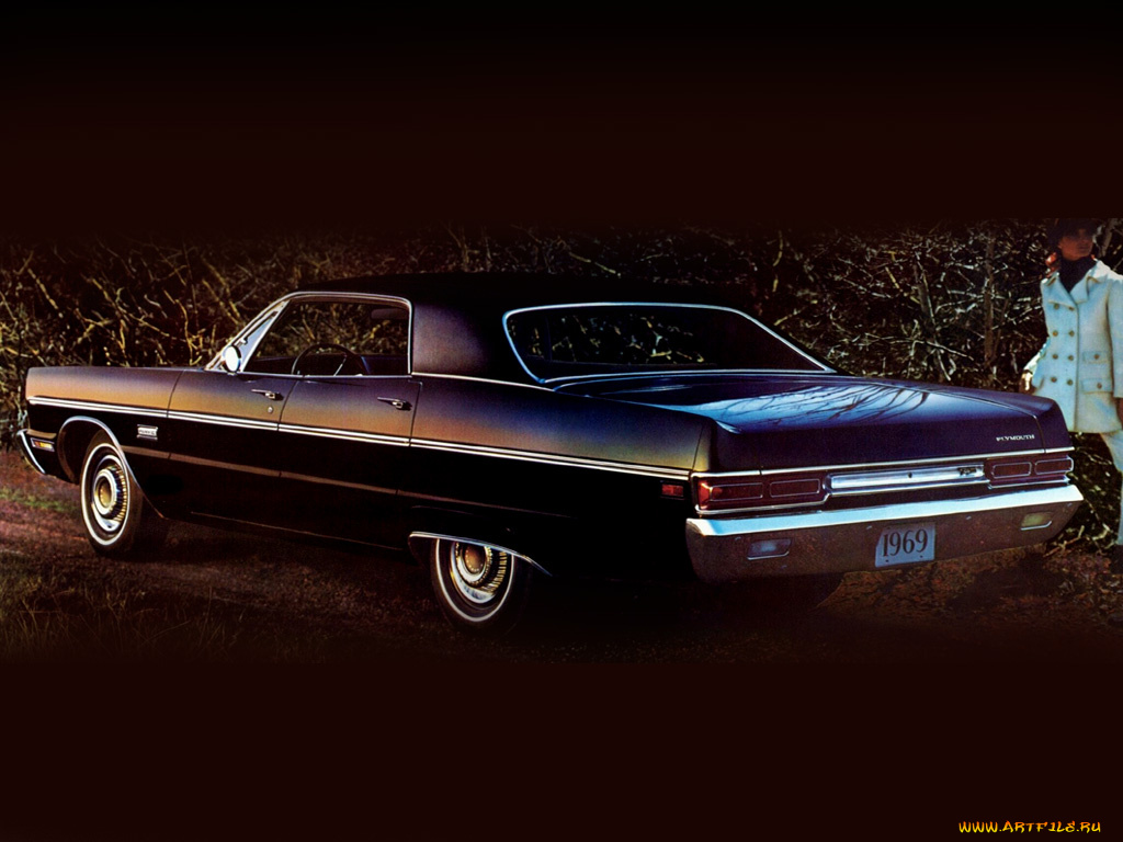 1969, plymouth, fury, iii, four, door, hardtop, автомобили