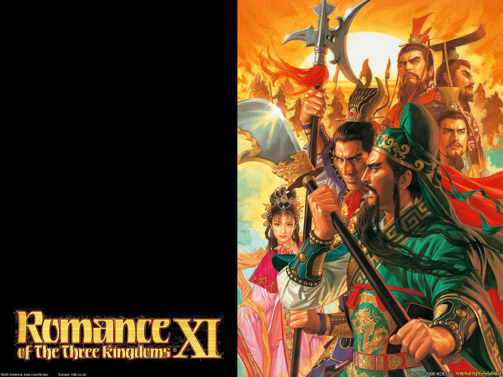romance, of, the, three, kingdoms, 11, видео, игры, xi