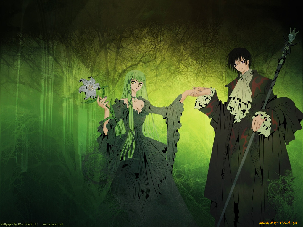 аниме, code, geass