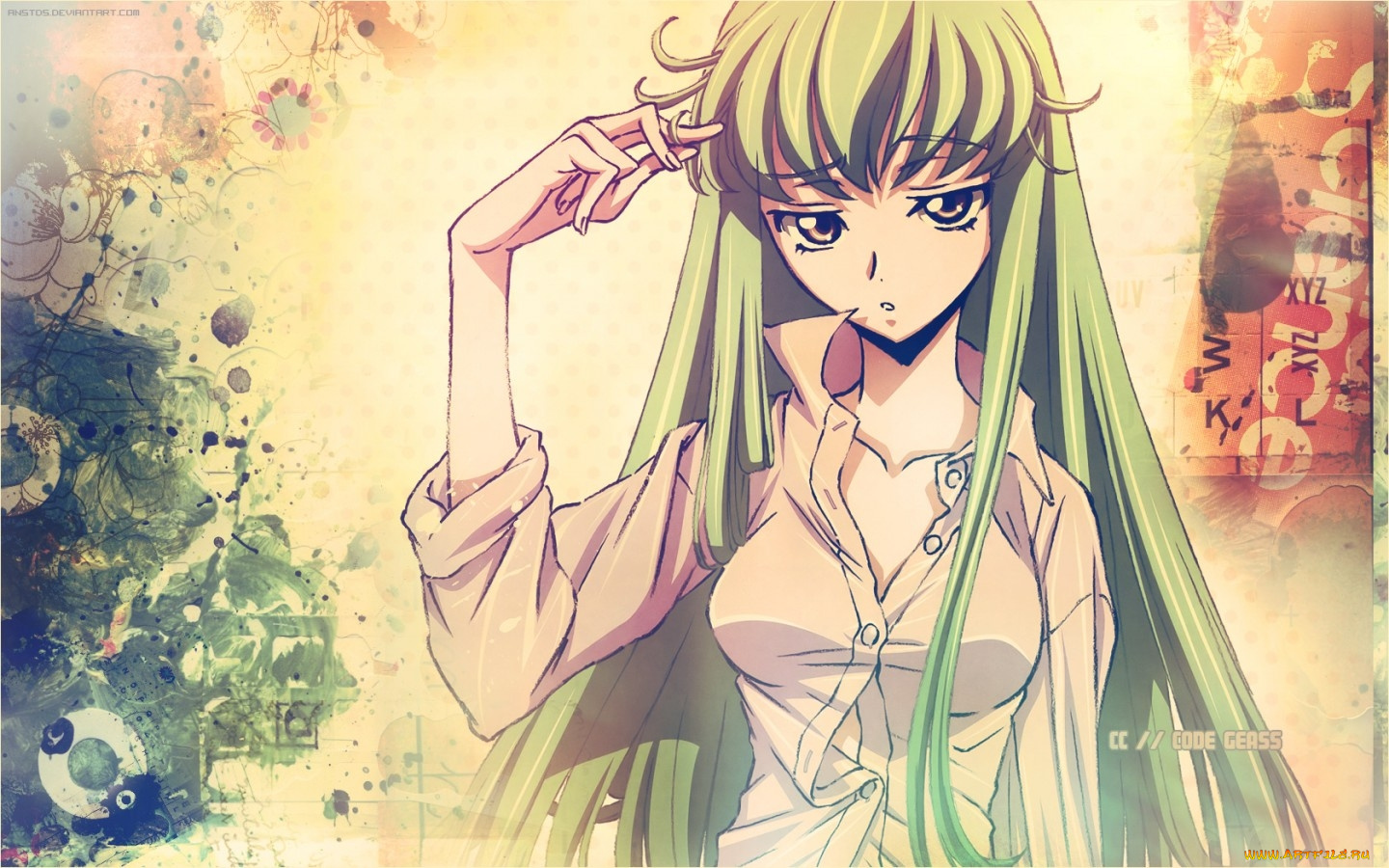 аниме, code, geass