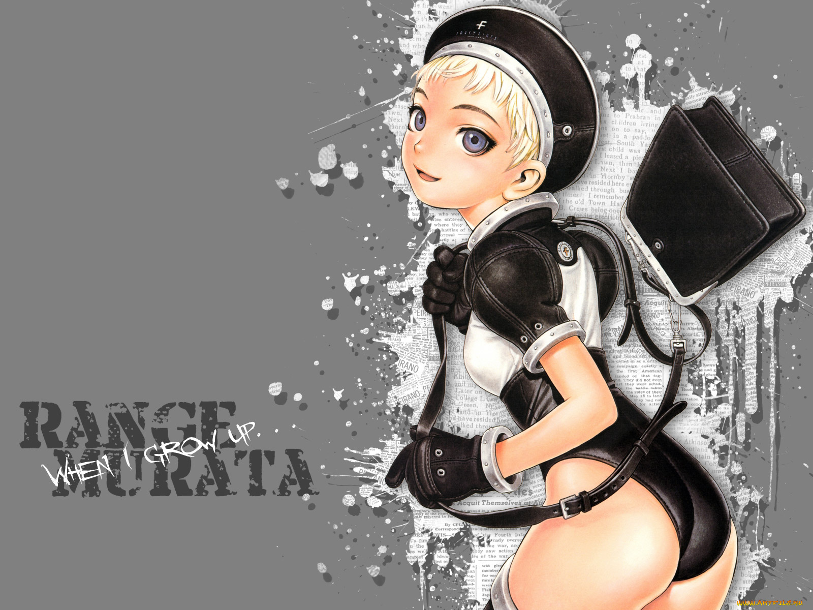 аниме, range, murata, artbook