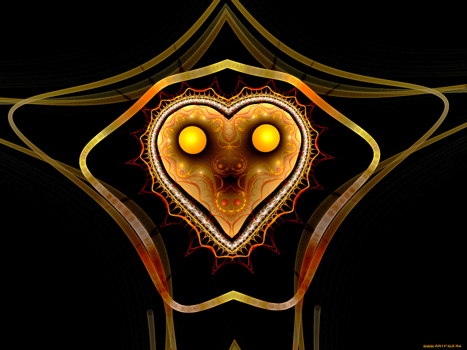 3д, графика, fractal, фракталы, абстракция, узор