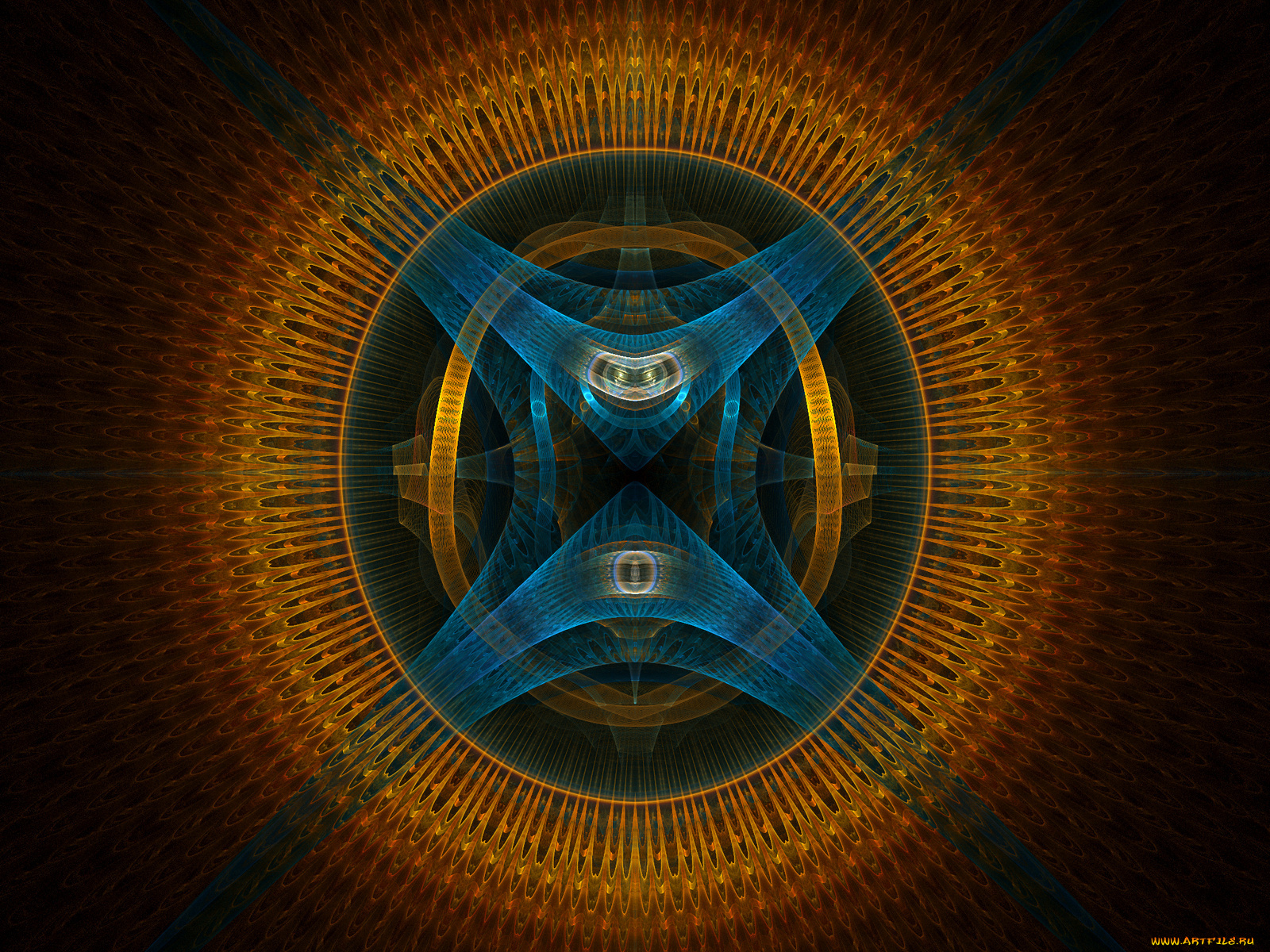 3д, графика, fractal, фракталы, абстракция, узор