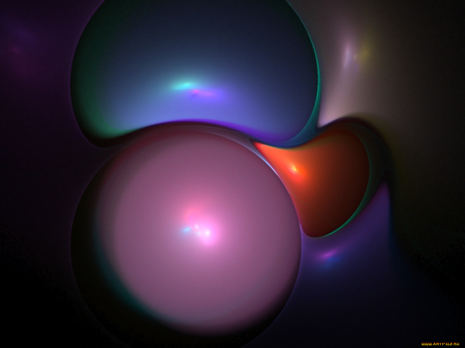 3д, графика, fractal, фракталы, фрактал, тёмный