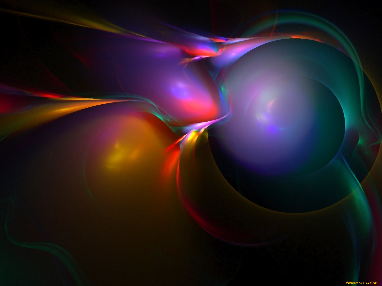 3д, графика, fractal, фракталы, тёмный, фрактал