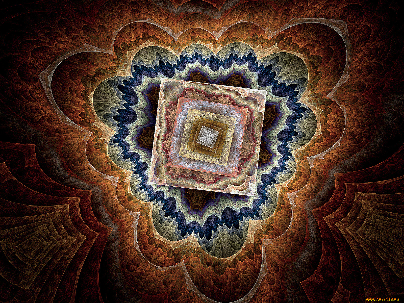 3д, графика, fractal, фракталы, узор, абстракция