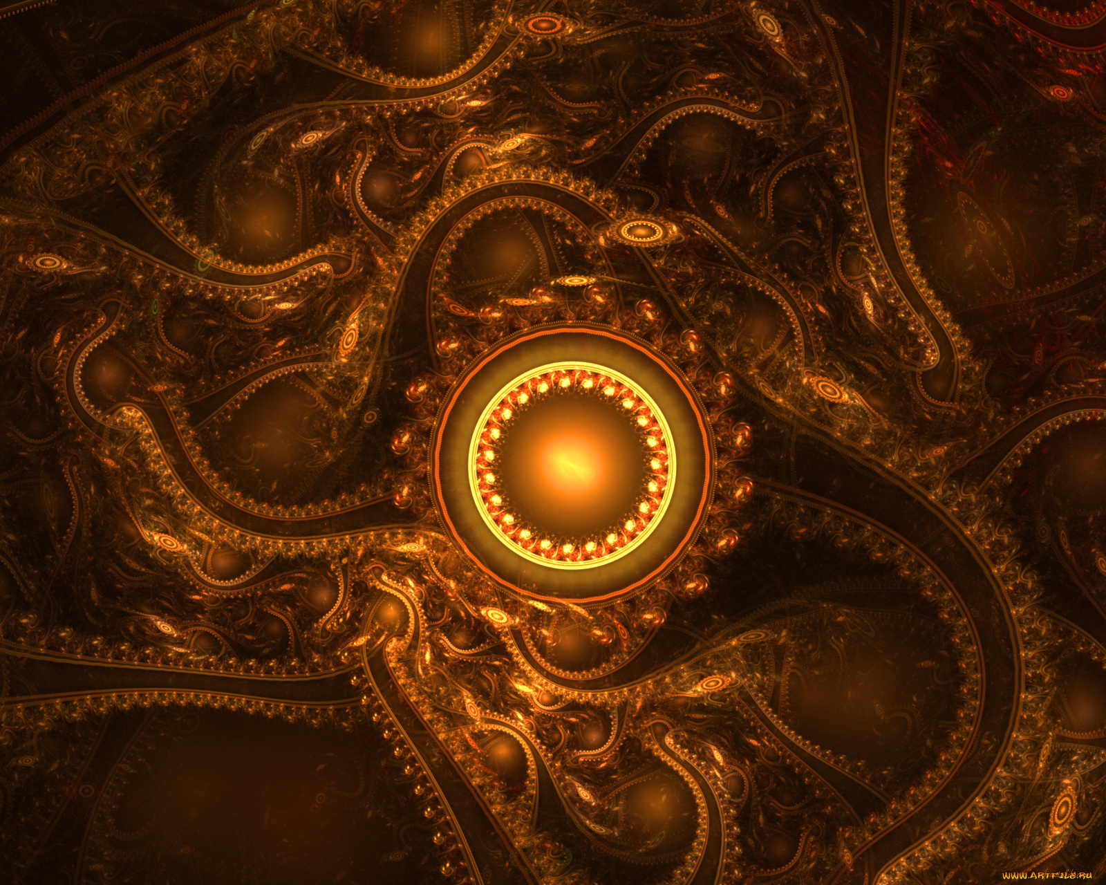 3д, графика, fractal, фракталы, фрактал, цвета, тёмный