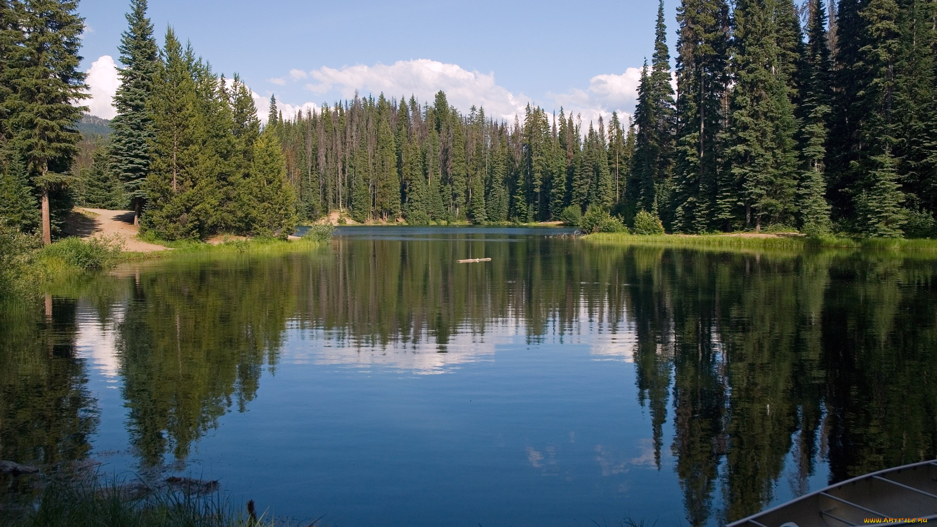 природа, реки, озера, вода, лес, лодки, горы