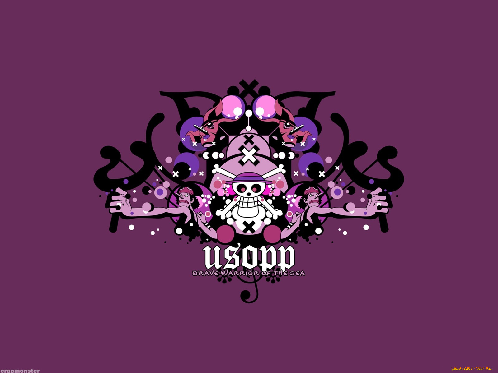 аниме, one, piece, usopp