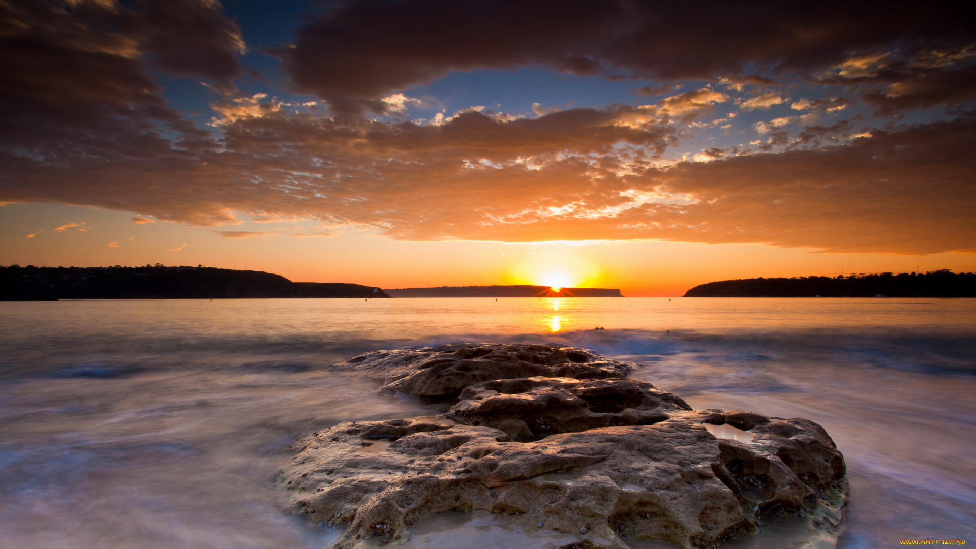 природа, восходы, закаты, море, закат