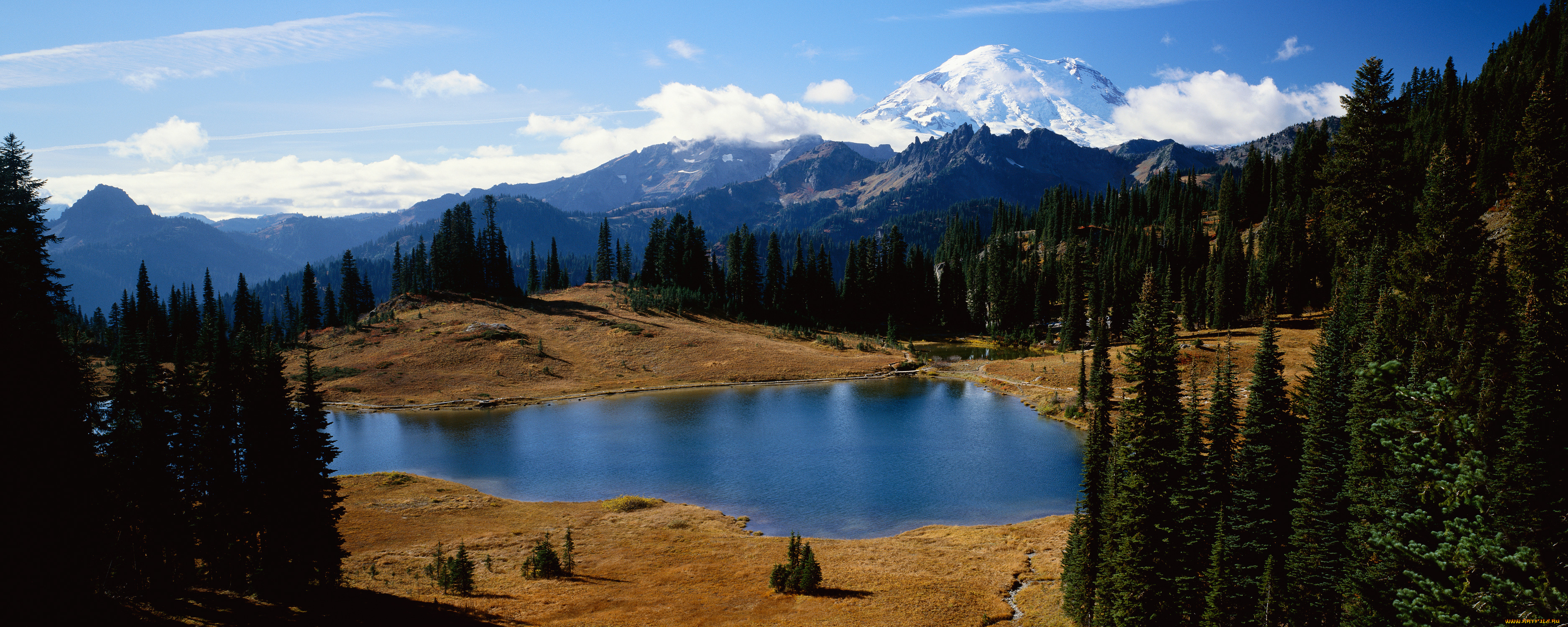 природа, реки, озера, лес, река, горы