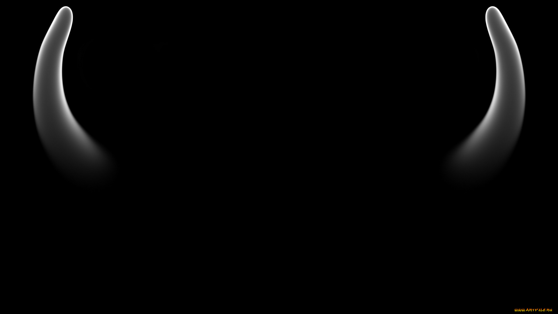 3д, графика, другое, рога