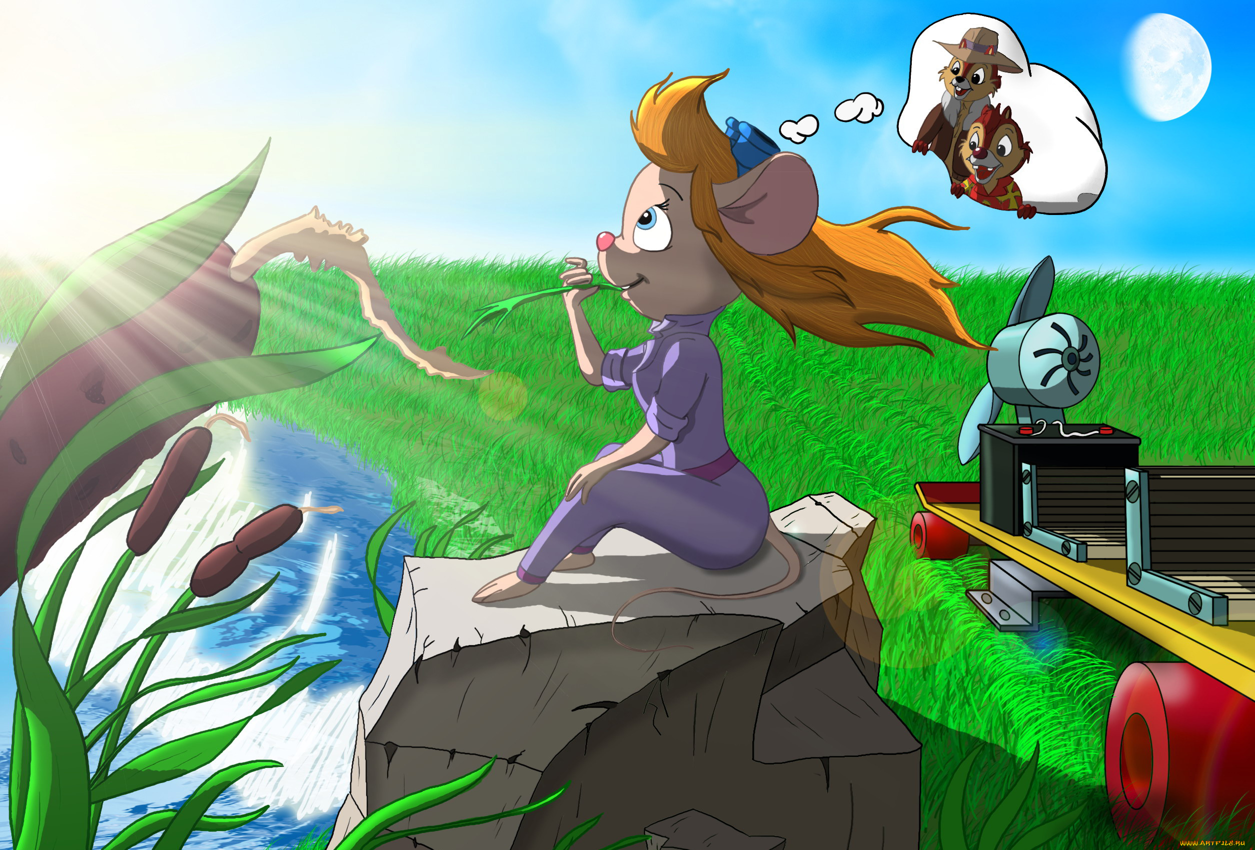 chip, `n, dale, rescue, rangers, мультфильмы, чип, и, дейл