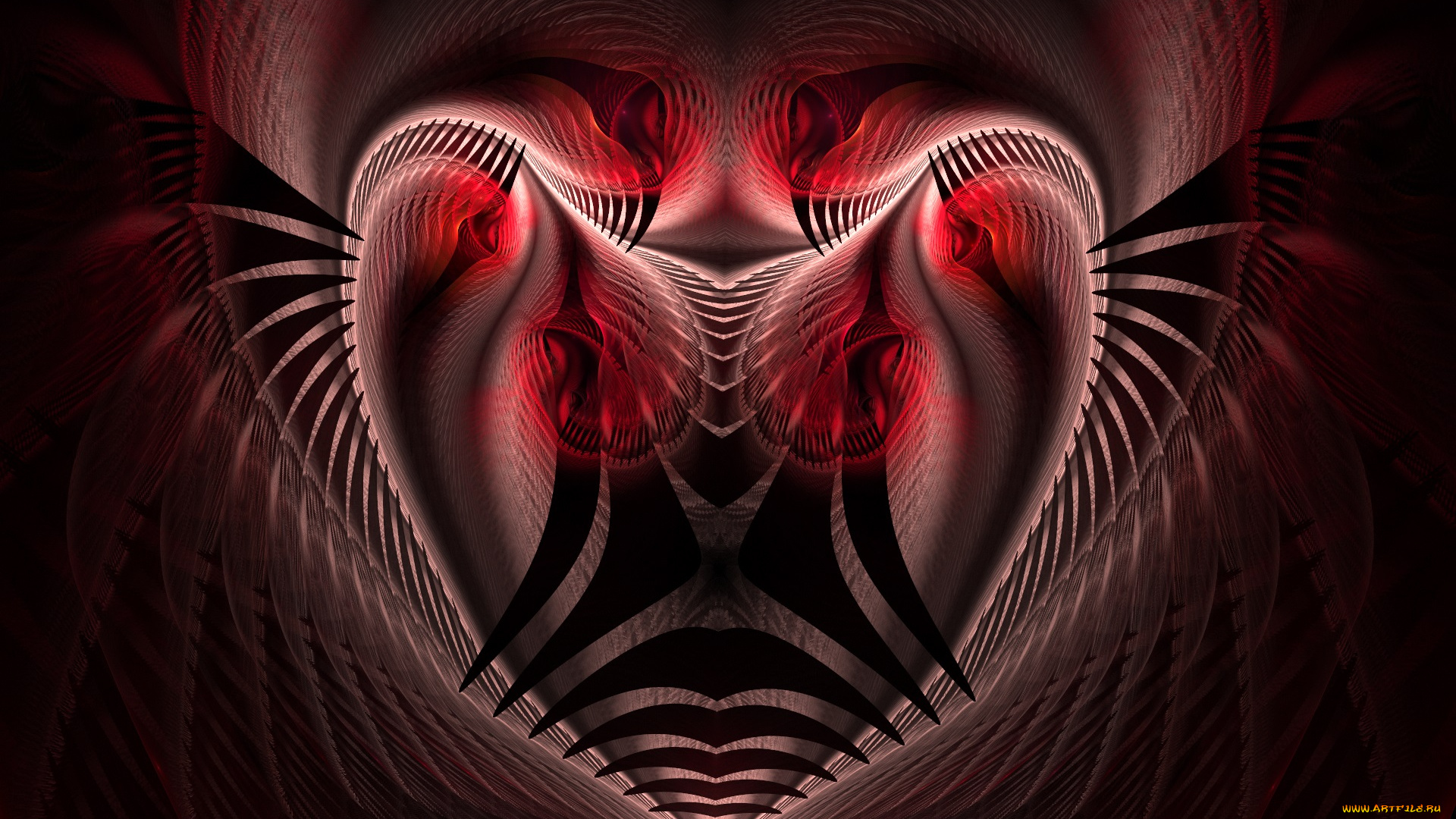 3д, графика, фракталы, , fractal, цвета, фон, узор