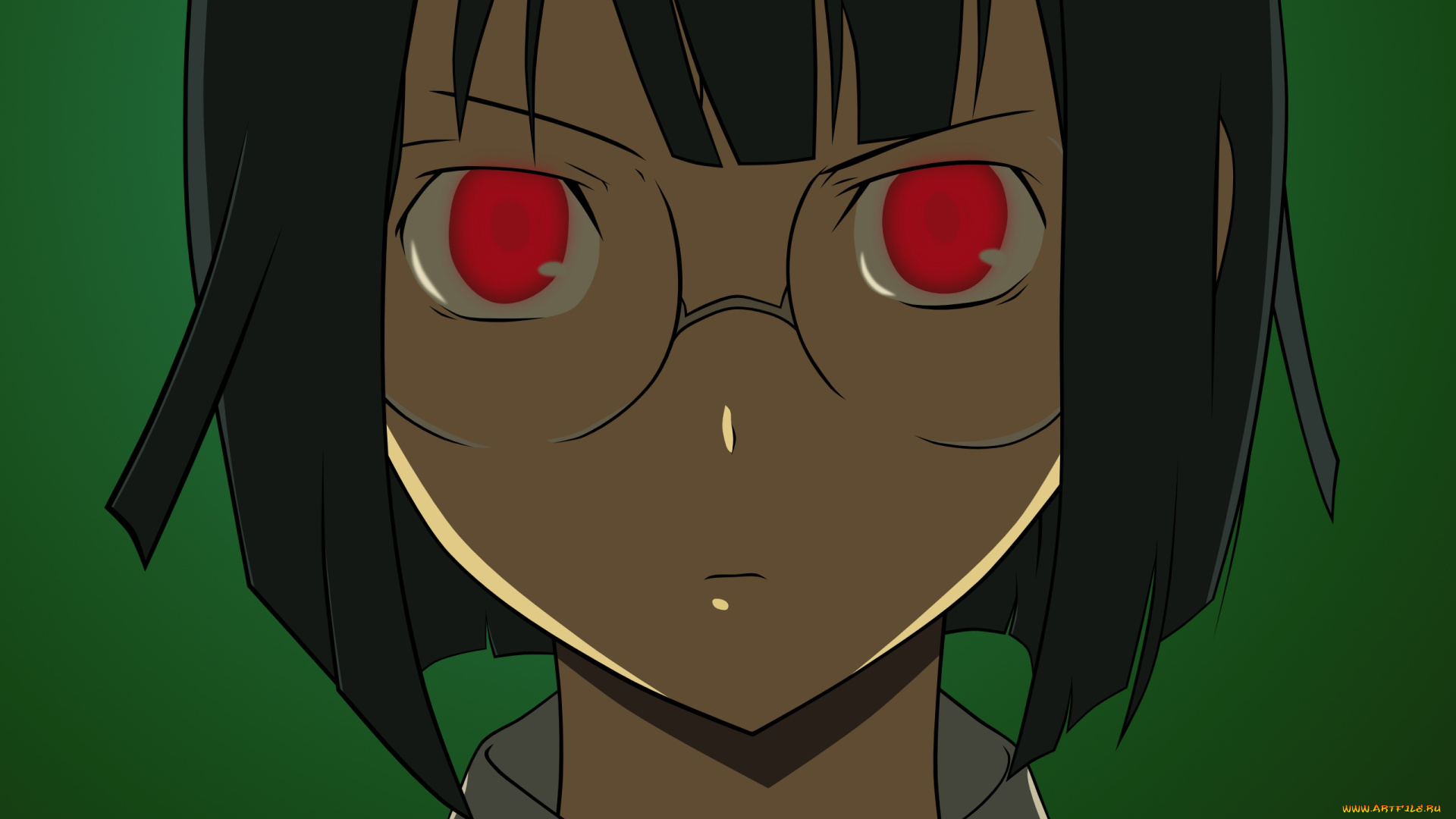 аниме, dyurarara, взгляд, девушка, дюрарара, sonohara, anri