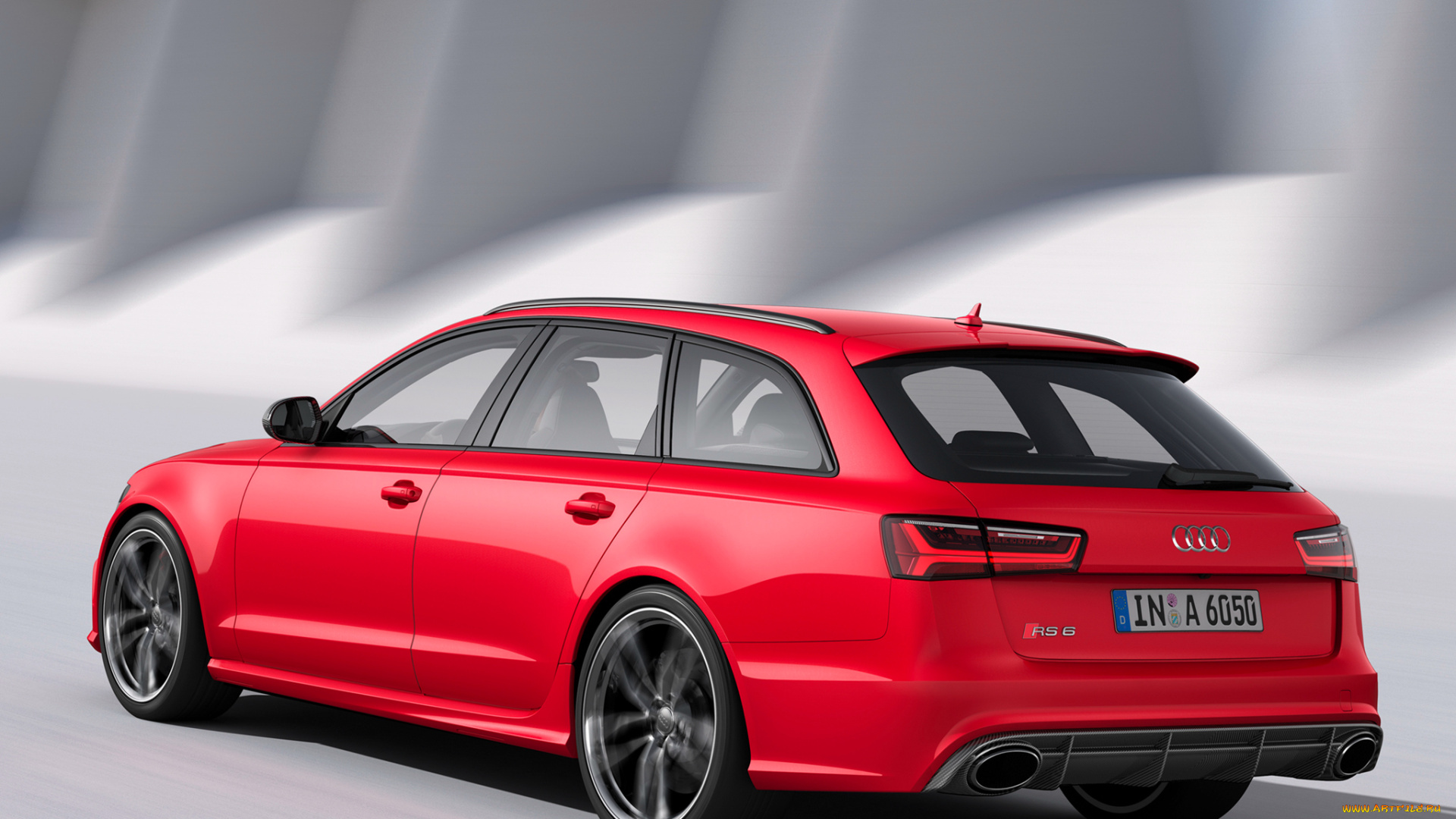 автомобили, audi, s6, sedan, 4g-c7, 2014г, красный