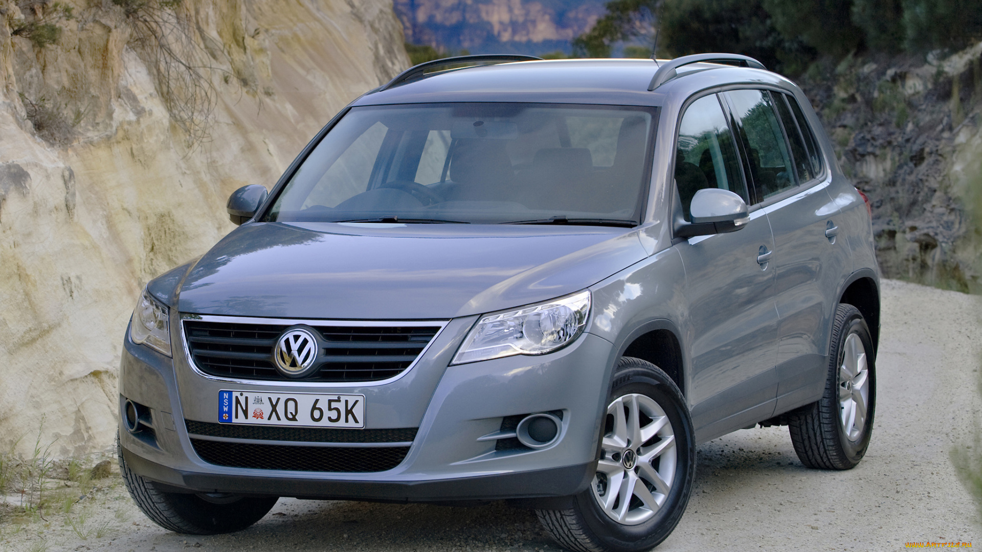 автомобили, volkswagen, tiguan, au-spec, серый