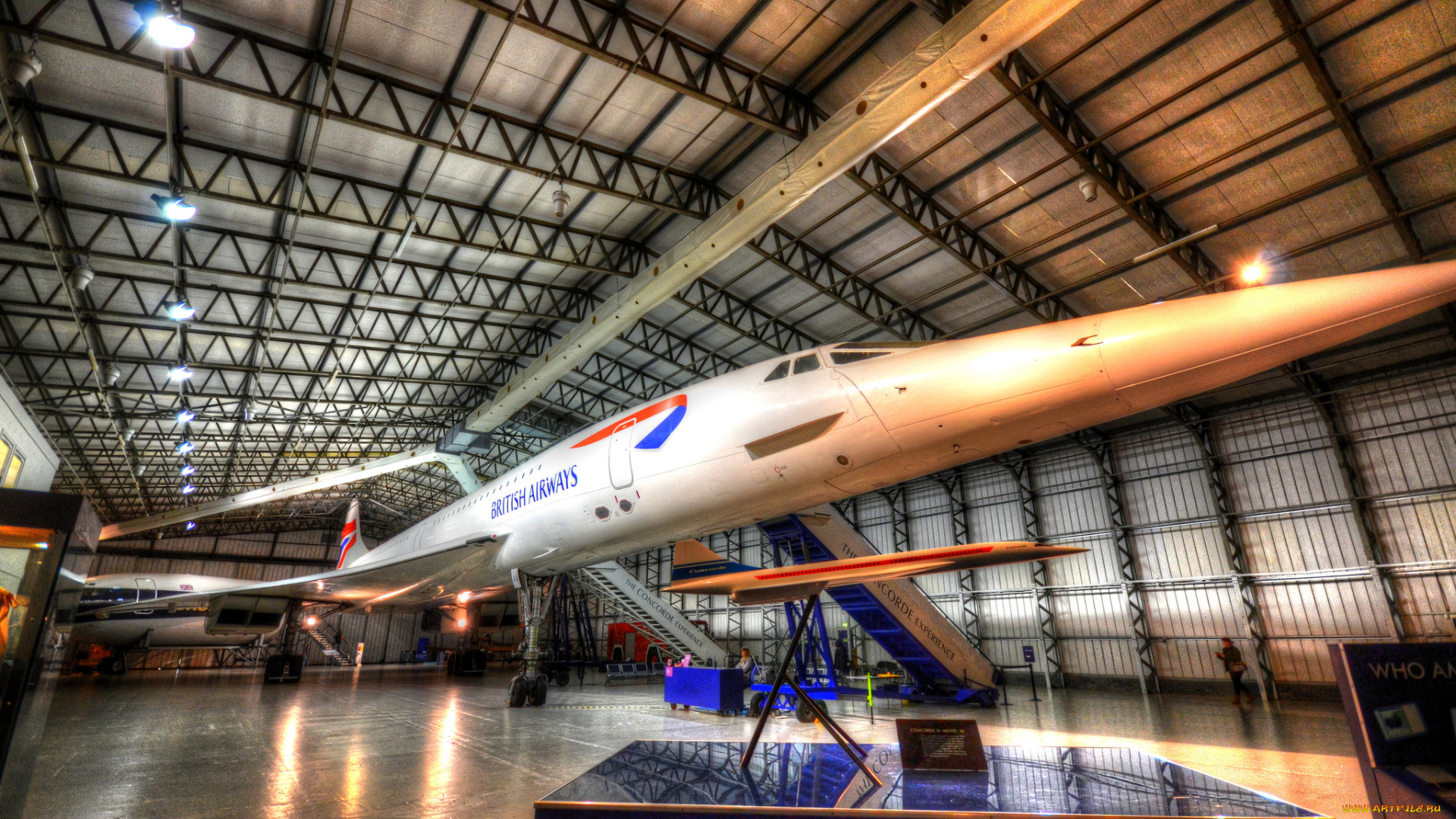 concorde, авиация, памятники, авиационных, изделий, ангар, сверхзвуковой, авиалайнер