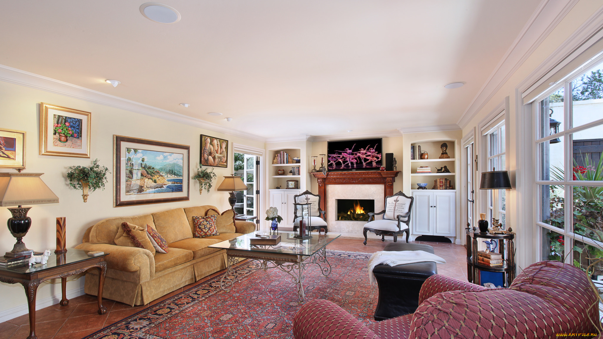 интерьер, гостиная, мебель, стиль, дизайн