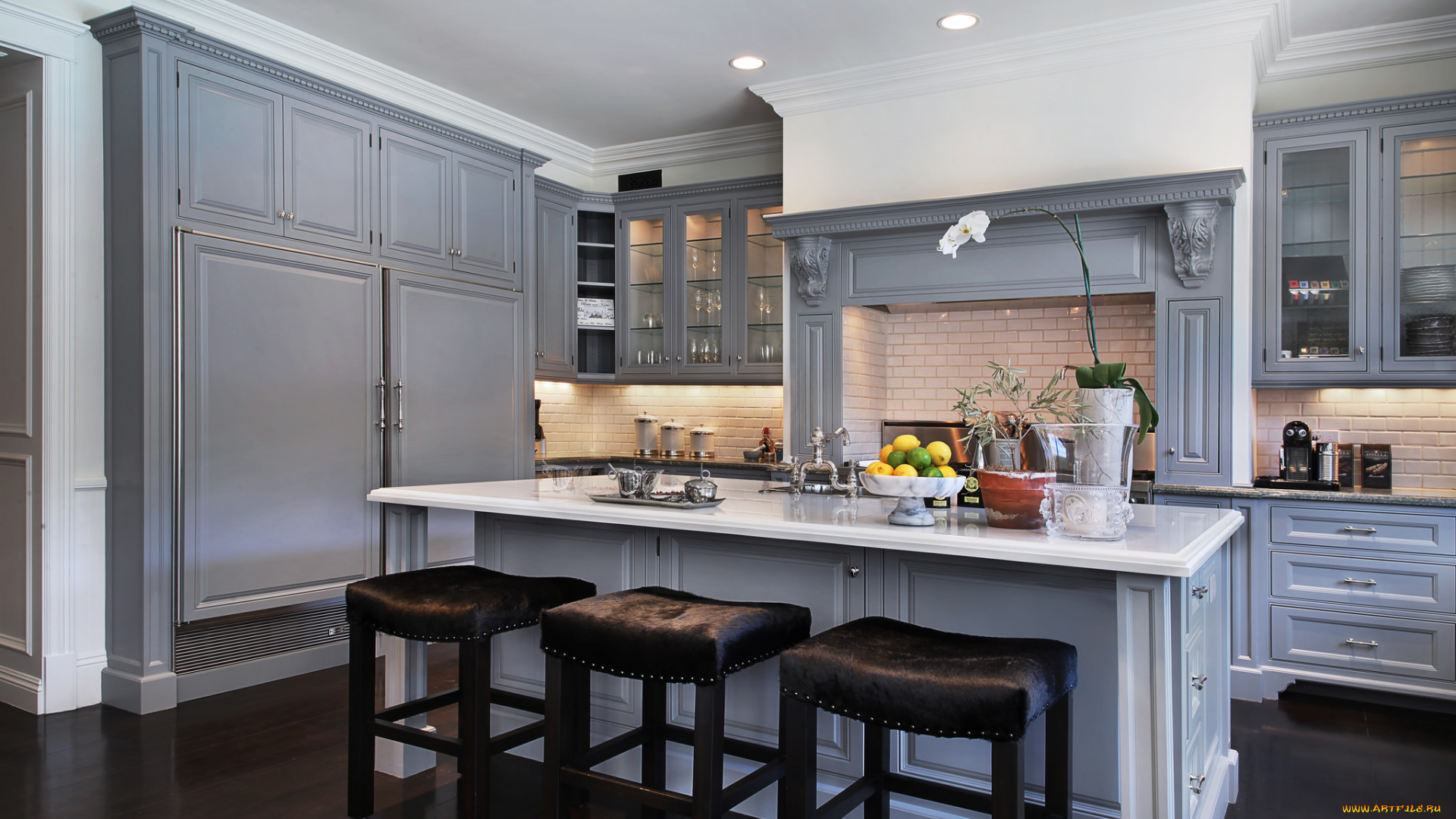 интерьер, кухня, стиль, дизайн, уют