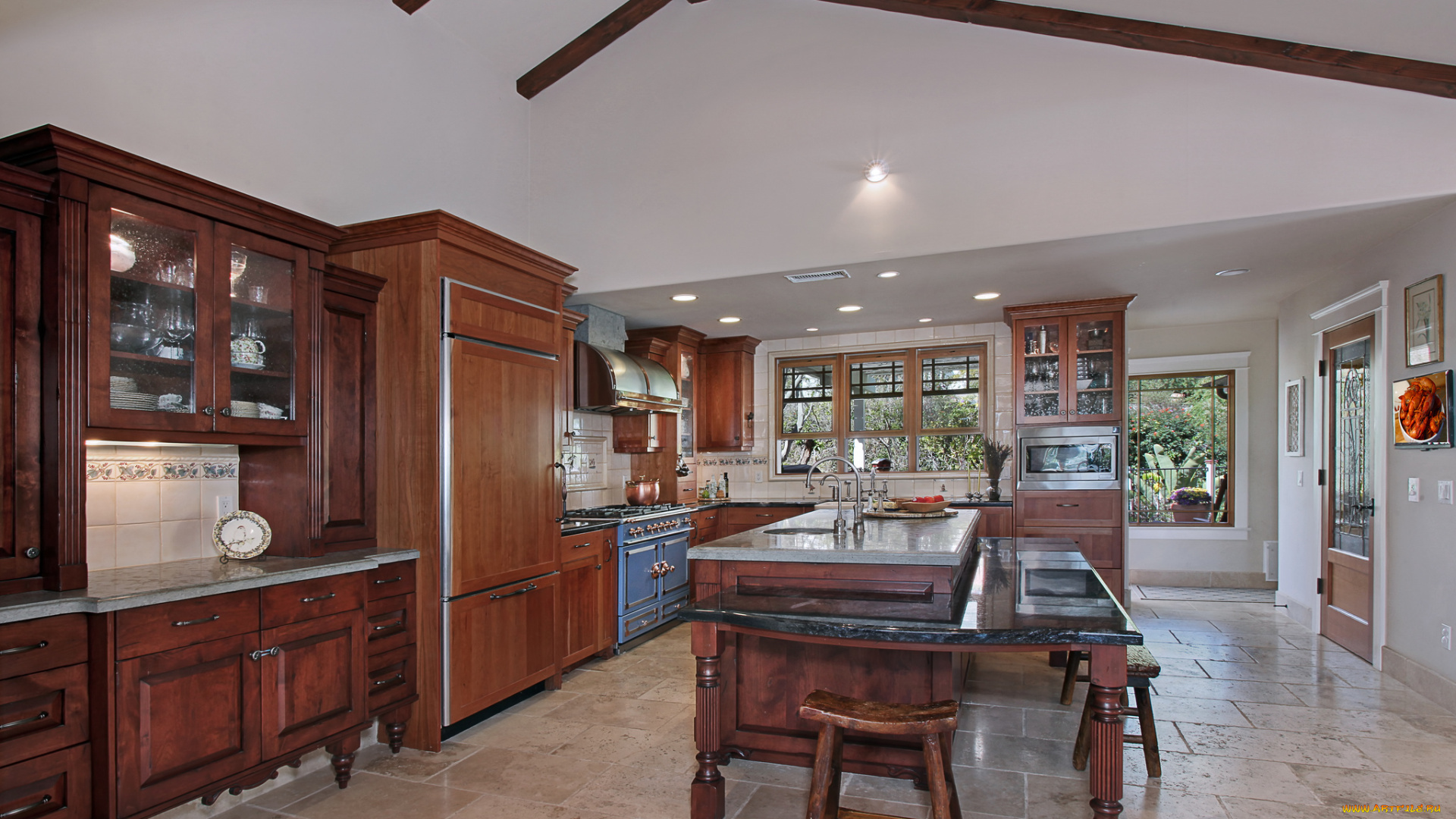 интерьер, кухня, стиль, дизайн, уют