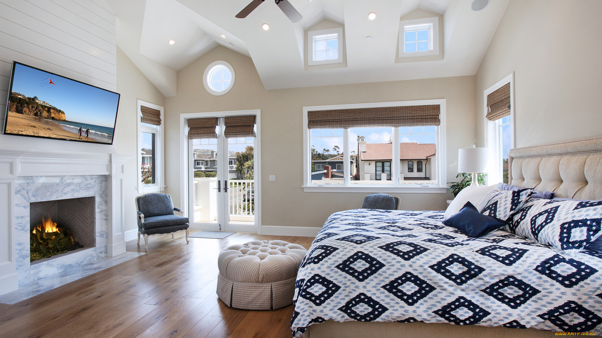 интерьер, спальня, мебель, стиль, дизайн, bedroom, furniture, style, design