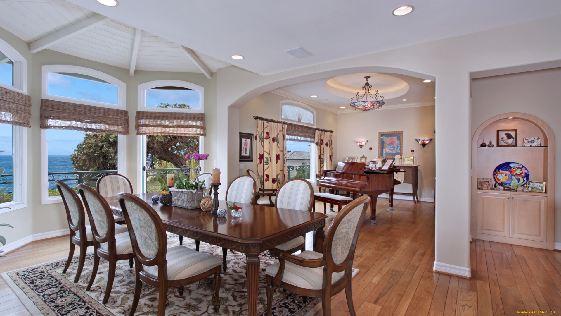 интерьер, столовая, мебель, стиль, дизайн