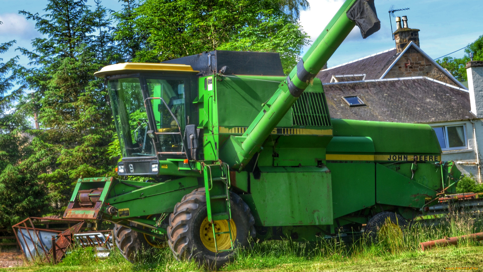 john, deere, combine, техника, комбайны, комбайн