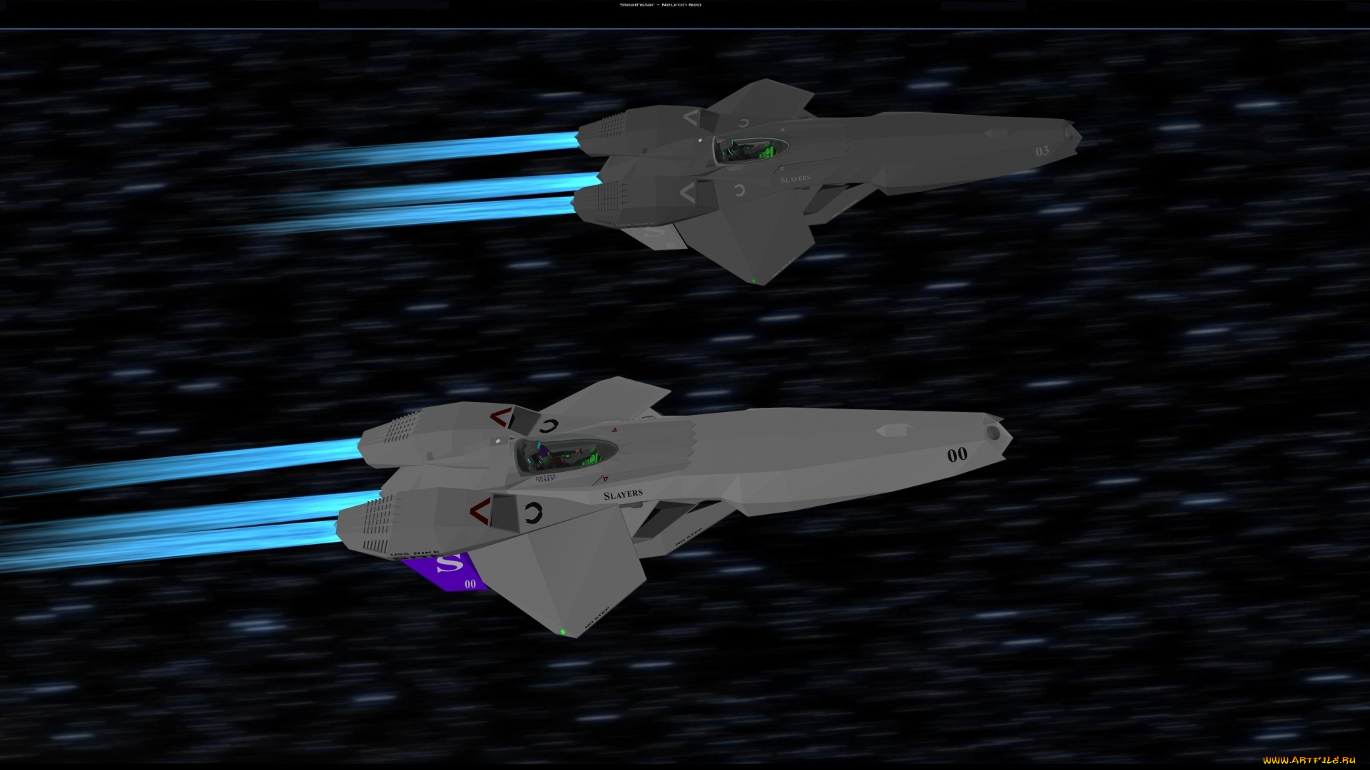 космос, арт, звезды, вселенная, космический, корабль