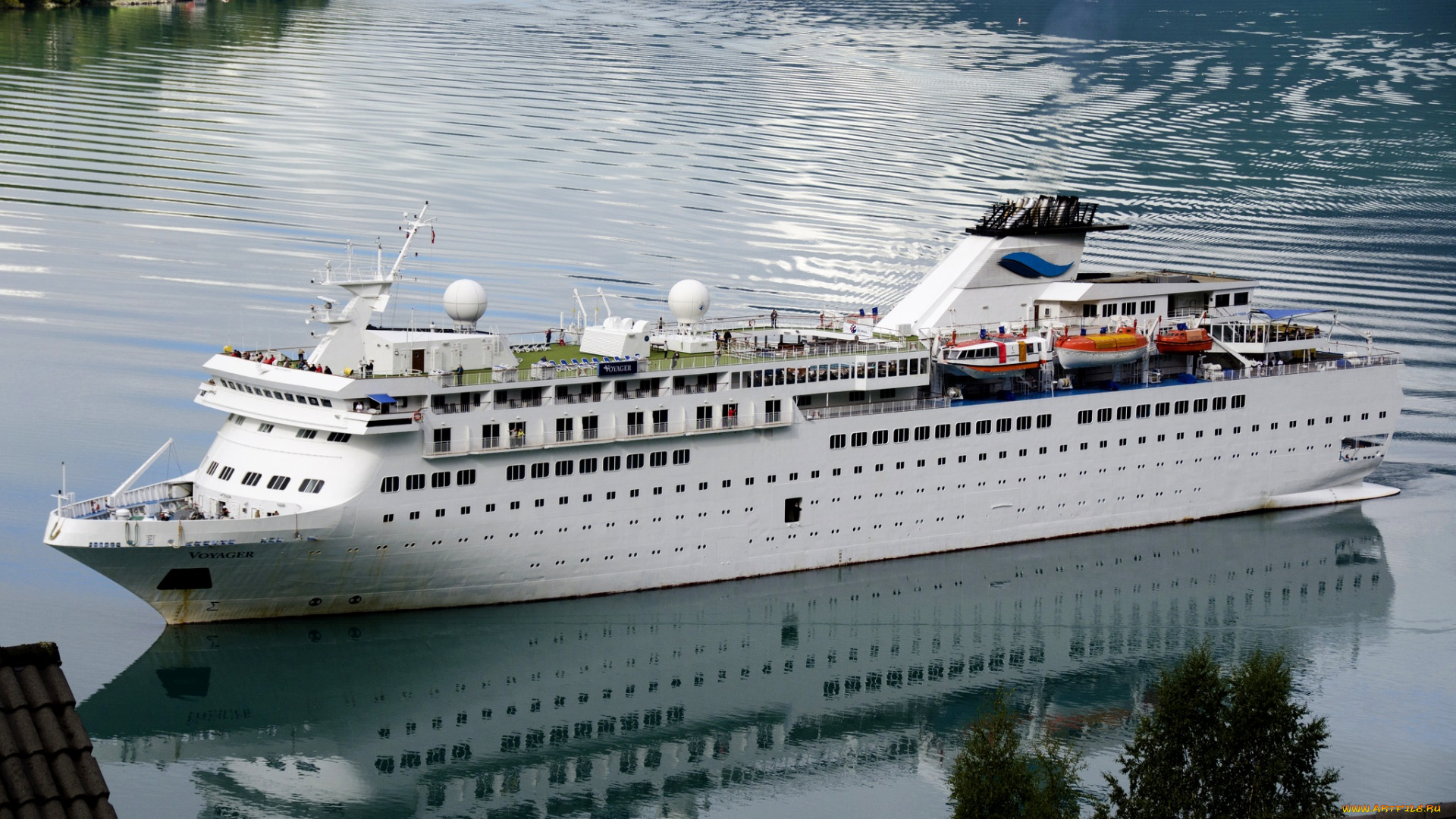 voyager, корабли, лайнеры, река, лайнер